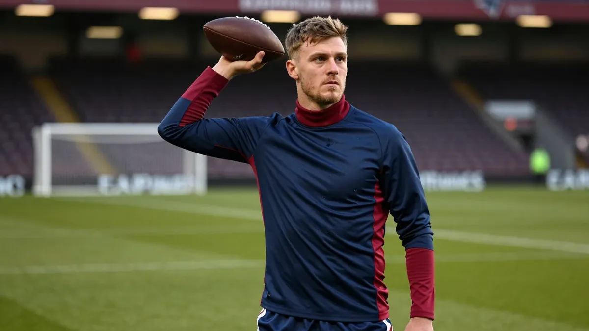 Patriots rookie quarterback Behren Morton filled in as a punter and then threw a 37-yard game-winning touchdown in a...